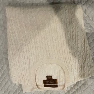 Cream Cable Knit Sweater